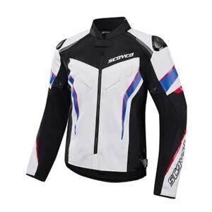 NEW Scoyco Men's XL Motorcycle Jacket Coat Built in Protection Windproof WP